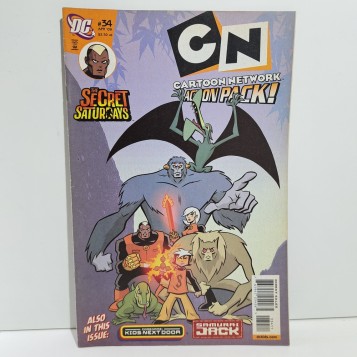 Cartoon Network Action Pack #34 Secret Saturdays 1st app Zon DC Comics 2009