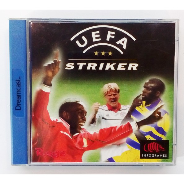 SEGA DREAMCAST UEFA STRIKER EUROPEAN PAL UNUSED