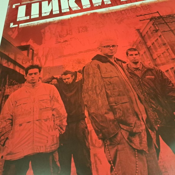 2001 POSTER LINKIN PARK BAND