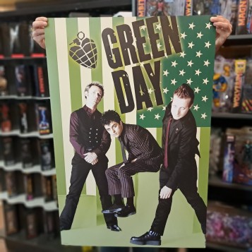 2005 POSTER GREEN DAY BAND MEMBERS AMERICAN IDIOT