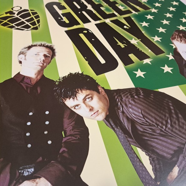 2005 POSTER GREEN DAY BAND MEMBERS AMERICAN IDIOT