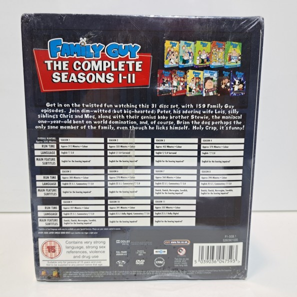 Family Guy The Complete Seasons 1-11