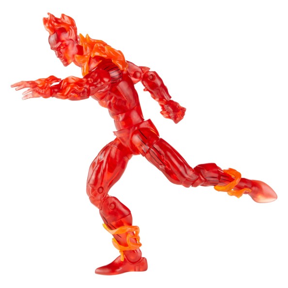 Fantastic Four Marvel Legends Retro Action Figure Human Torch 15 cm