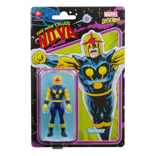 Marvel Legends Retro Collection Action Figure 2022 Marvel's Nova 10 cm