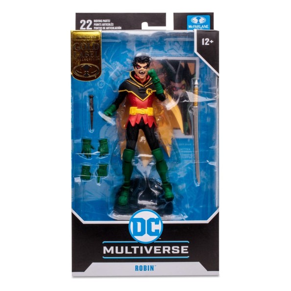 DC Multiverse Action Figure Damian Wayne Robin (DC vs. Vampires) (Gold Label) 18 cm