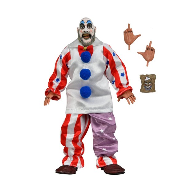 House of 1000 Corpses Clothed Action Figure Captain Spaulding 20 cm