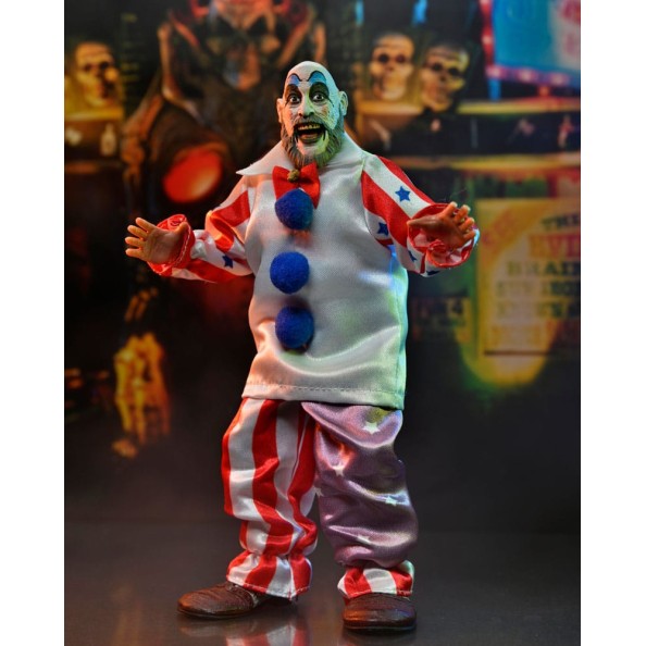 House of 1000 Corpses Clothed Action Figure Captain Spaulding 20 cm