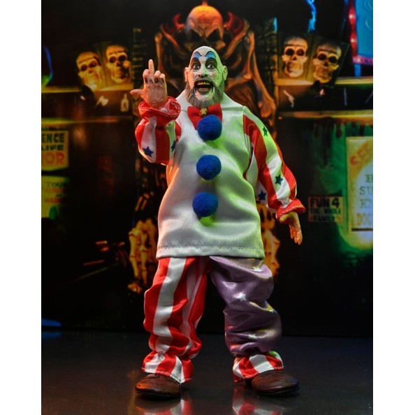 House of 1000 Corpses Clothed Action Figure Captain Spaulding 20 cm