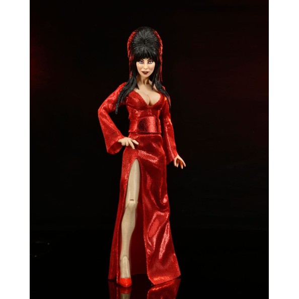 Elvira, Mistress of the Dark Clothed Action Figure Red, Fright, and Boo 20 cm