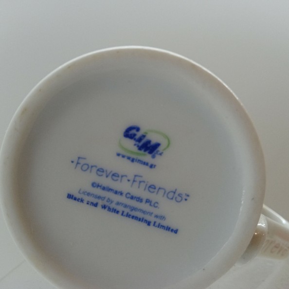 ΚΟΥΠΑ Forever Friends CONIC MUG "WITH LOVE TODAY AND ALWAYS"