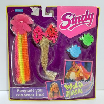 1993 SINDY WILD HAIR PONYTAILS ACCESSORY PACK