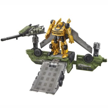 TRANSFORMERS 2011 BUMBLEBEE MOBILE BATTLE BUNKER DARK OF THE MOON CYBERVERSE