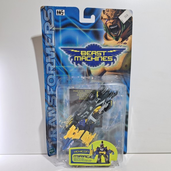 2000 HASBRO TRANSFORMERS BEAST MACHINES MIRAGE VEHICON