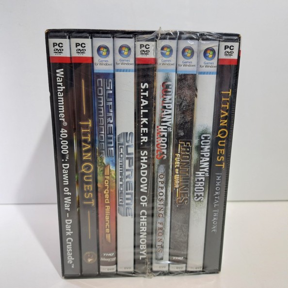 THQ ULTIMATE BOX SET 9 GAMES IN ONE PACK PC DVD-ROM GAME