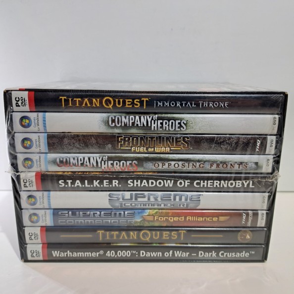 THQ ULTIMATE BOX SET 9 GAMES IN ONE PACK PC DVD-ROM GAME