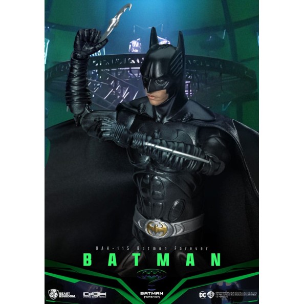 DC Comics Dynamic 8ction Heroes Action Figure 1/9 Batman (Batman Forever) 21 cm