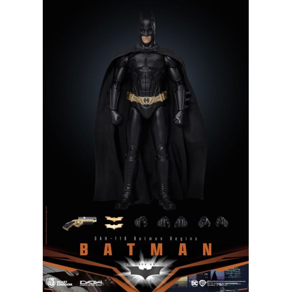 DC Comics Dynamic 8ction Heroes Action Figure 1/9 Batman (Batman Begins) 21 cm