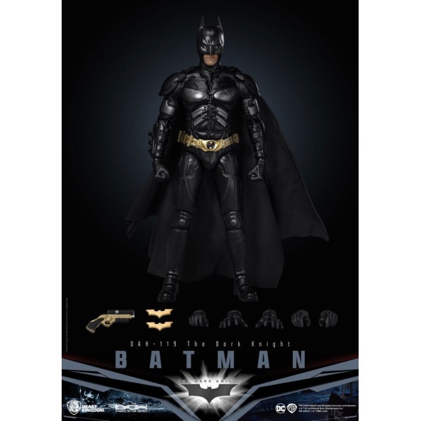 DC Comics Dynamic 8ction Heroes Action Figure 1/9 Batman (The Dark Knight) 21 cm