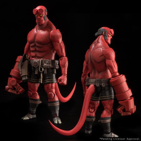 Hellboy Action Figure 1/12 Hellboy 30th Anniversary Edition 19 cm