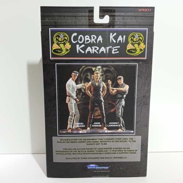 John Kreese Cobra Kai Action Figure 18 cm Series 1