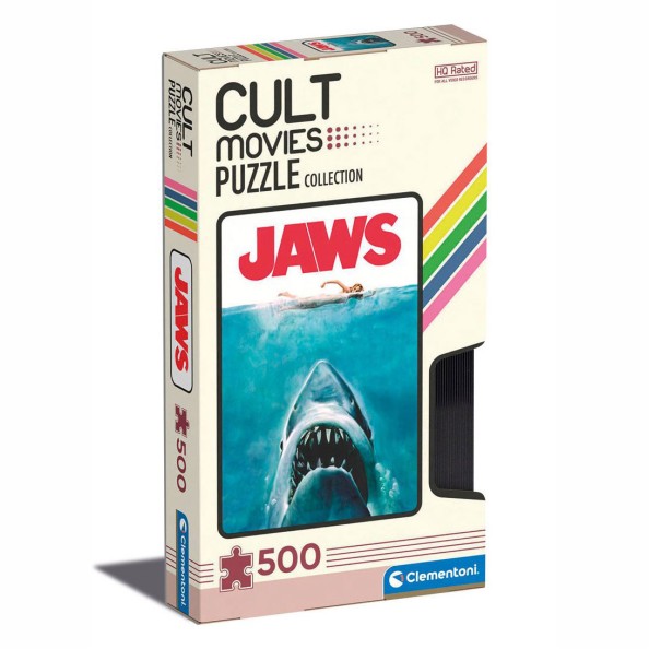 Cult Movies Puzzle Collection Jigsaw Puzzle Jaws (500 pieces)