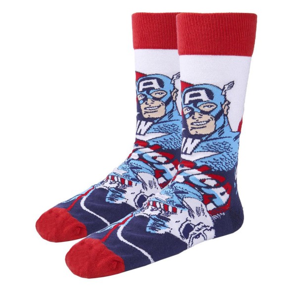 Marvel Socks 3-Pack Avengers 40-46