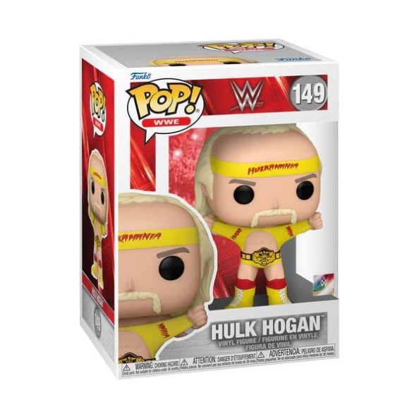 WWE POP! Vinyl Figure Hulk Hogan Hulkamania w/belt 9 cm