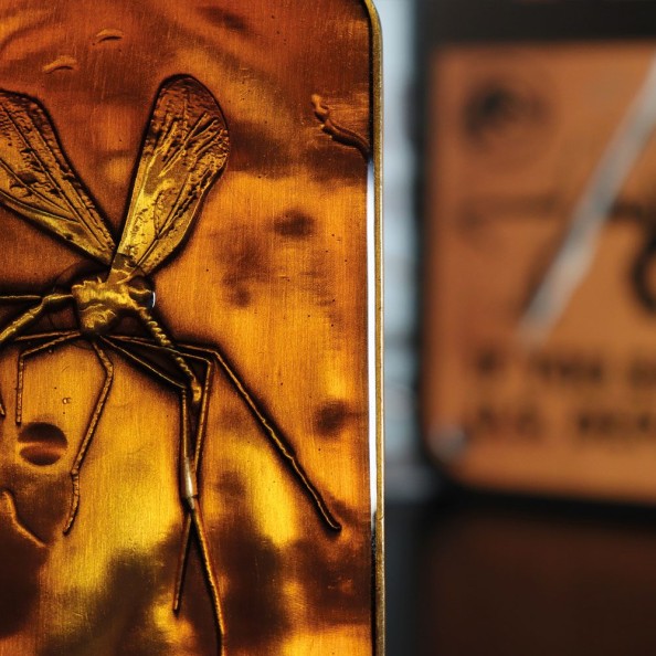 Jurassic Park Ingot Mosquito in Amber Limited Edition of 5000