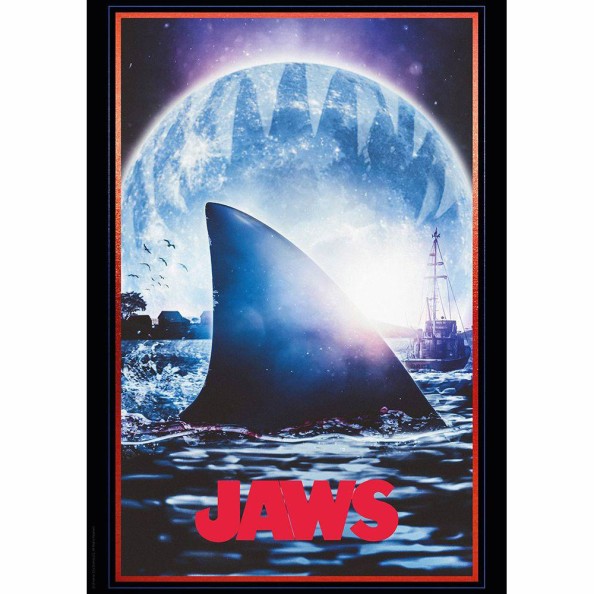 Jaws Art Print Limited Edition 42 x 30 cm