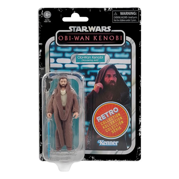 Obi-Wan Kenobi (Wandering Jedi)  Star Wars: Obi-Wan Kenobi Retro Collection 10 cm