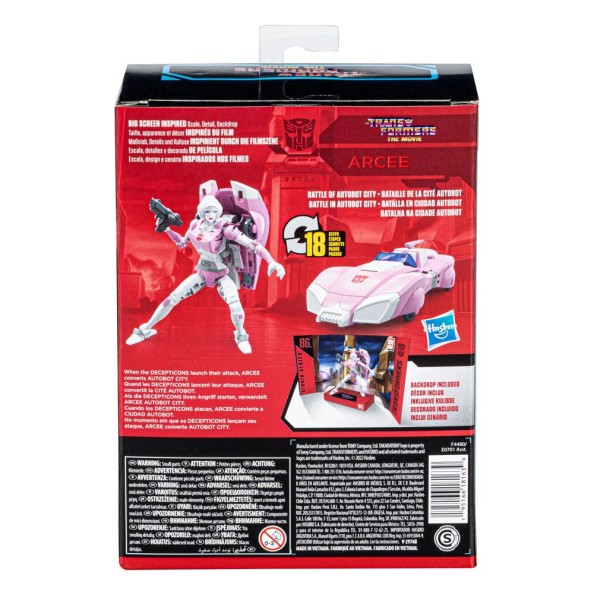 Transformers: The Movie Generations Studio Series Deluxe Class Action Figure 2022 Arcee 11 cm