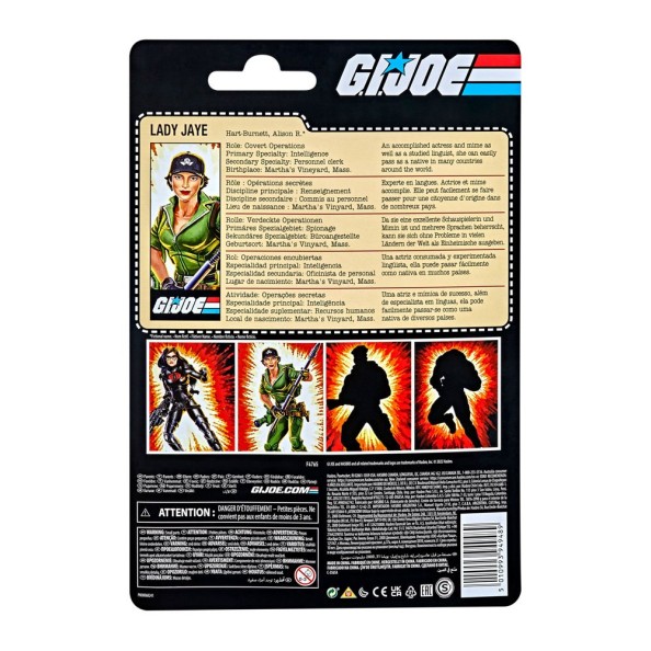 G.I. Joe Classified Retro Collection Action Figure 2022 Lady Jaye 15 cm