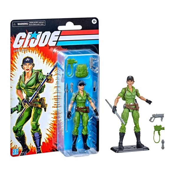 G.I. Joe Classified Retro Collection Action Figure 2022 Lady Jaye 15 cm