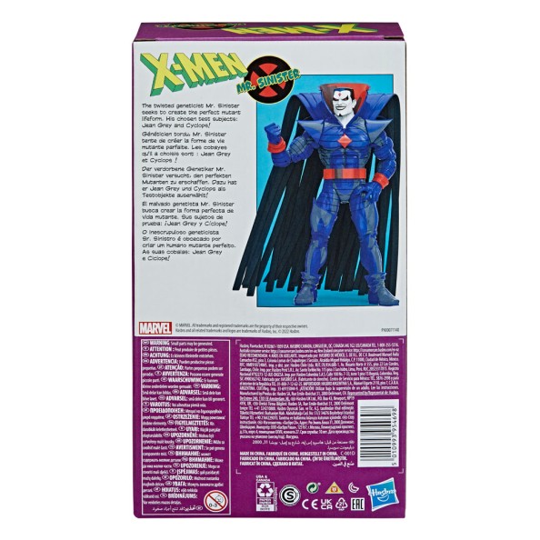 X-Men: The Animated Series Marvel Legends Action Figure Mr. Sinister 15 cm