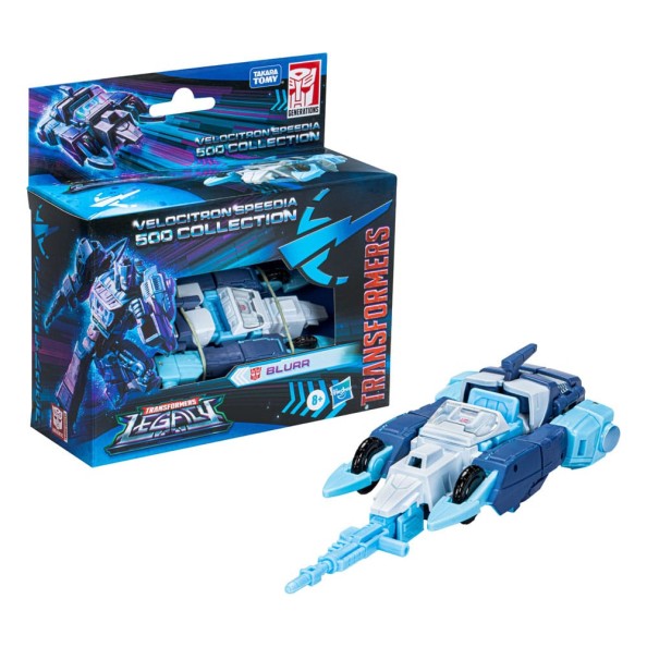 Transformers Generations Legacy Velocitron Speedia 500 Collection Action Figure Blurr 14 cm