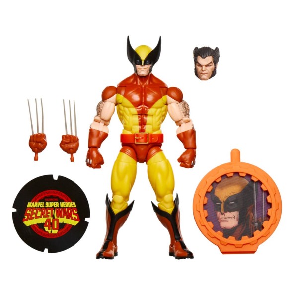 Secret Wars Marvel Legends Retro Action Figure Wolverine 15 cm