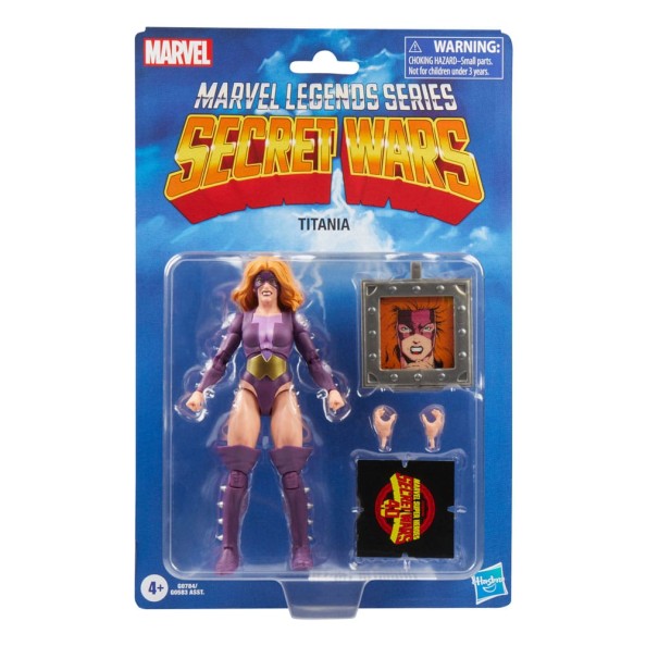 Secret Wars Marvel Legends Retro Action Figure Titania 15 cm