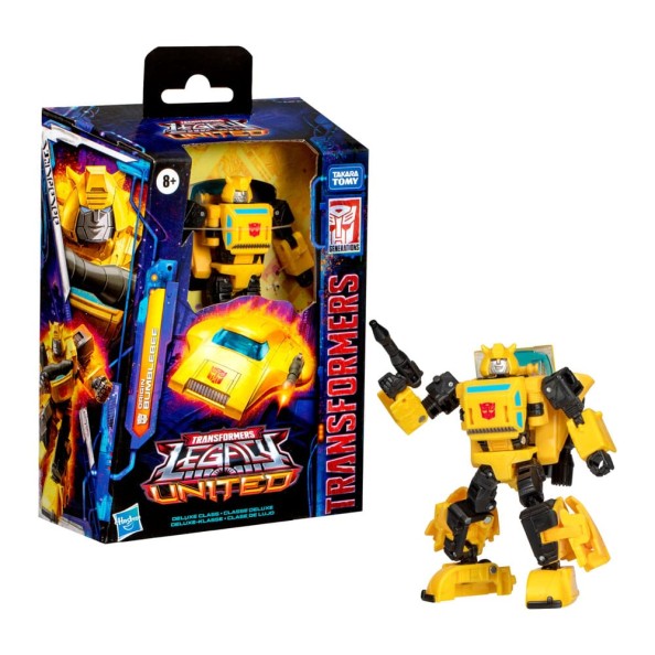 Transformers Generations Legacy United Deluxe Class Action Figure Origin Bumblebee 14 cm