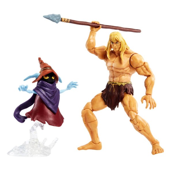 Masters of the Universe: Revelation Masterverse 2022 Deluxe Savage He-Man & Orko 18 cm