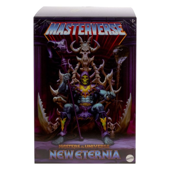 Masters of the Universe: New Eternia Masterverse Action Figure Skeletor & Throne 18 cm