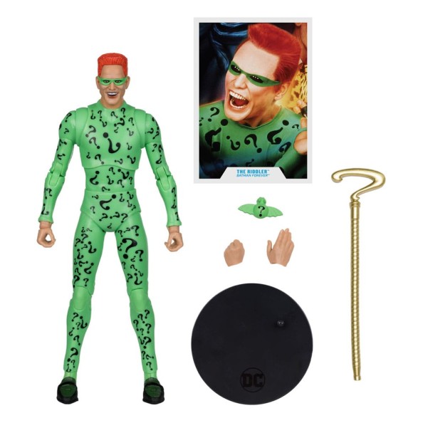 DC Build A Megafig Action Figure Batman Forever The Riddler (Gold Label) 18 cm