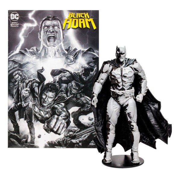 McFarlane Toys DC Direct Action Figure Black Adam Batman Line Art Variant (Gold Label) (SDCC) 18 cm