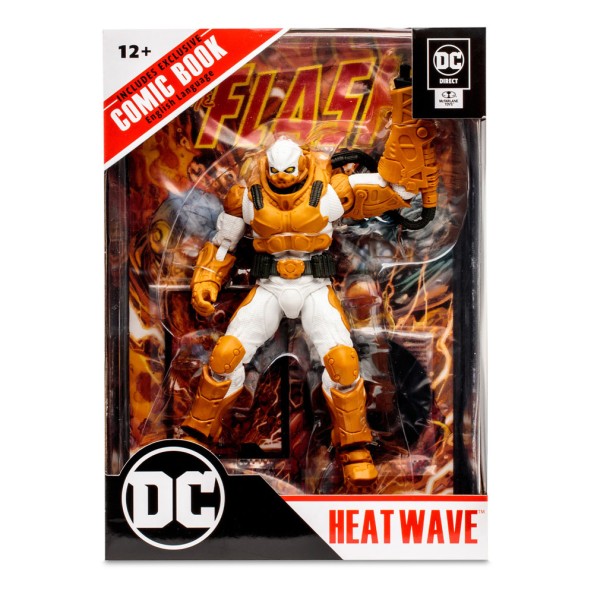 McFarlane Toys DC Direct Page Punchers Action Figure Heatwave (The Flash Comic) 18 cm