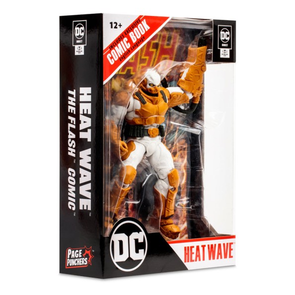 McFarlane Toys DC Direct Page Punchers Action Figure Heatwave (The Flash Comic) 18 cm