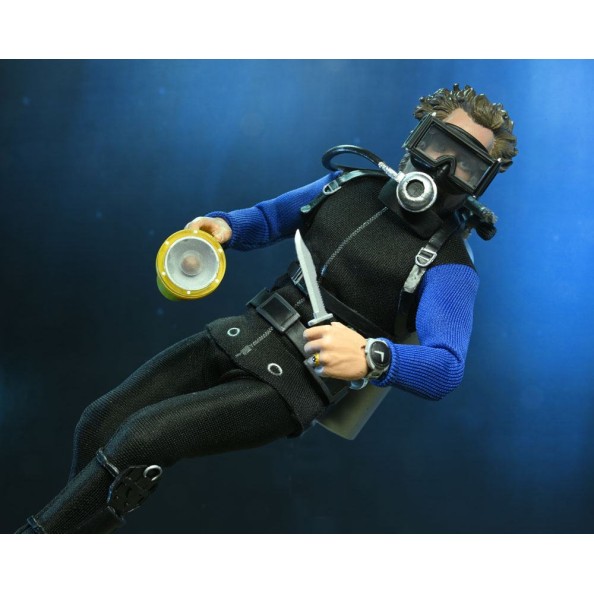 Jaws Clothed Action Figure Matt Hooper (Shark Cage) 20 cm