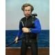 Jaws Clothed Action Figure Matt Hooper (Shark Cage) 20 cm