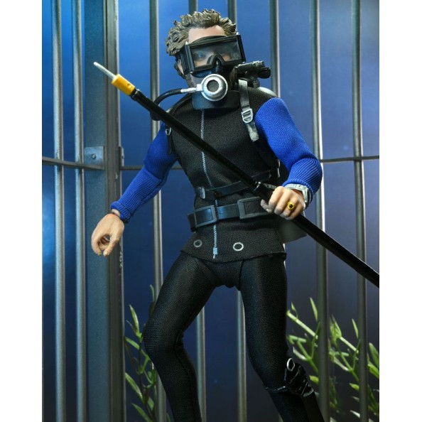 Jaws Clothed Action Figure Matt Hooper (Shark Cage) 20 cm