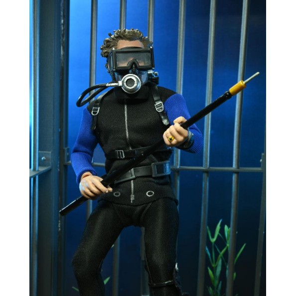 Jaws Clothed Action Figure Matt Hooper (Shark Cage) 20 cm