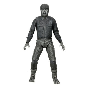 Universal Monsters Action Figure Ultimate The Wolf Man (Black & White) 18 cm