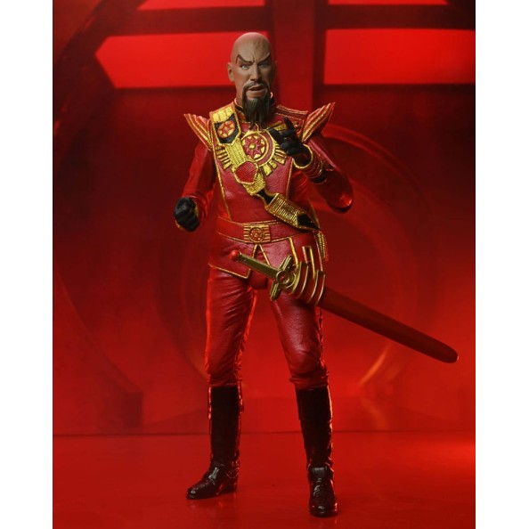 Flash Gordon (1980) Action Figure Ultimate Ming (Red Military Outfit) 18 cm